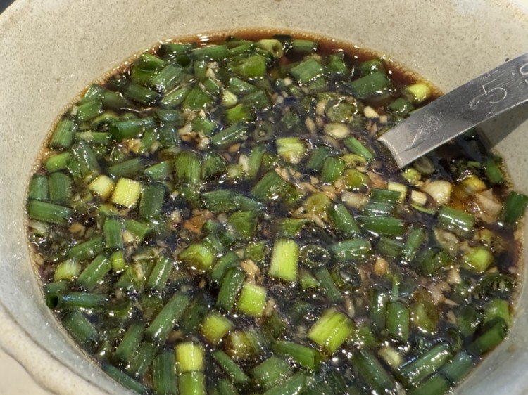 カツオのたたきのタレ