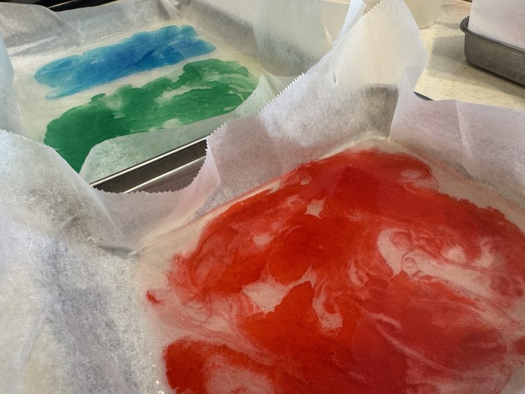 琥珀糖でクリスタルを作ってみる