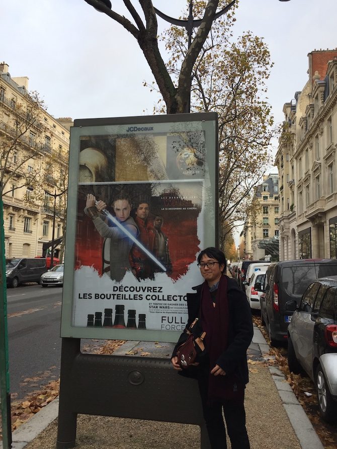 パリ スターウォーズ 広告