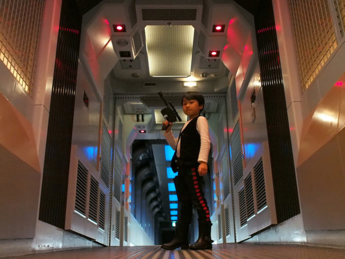 スターツアーズ ハン・ソロコスプレ