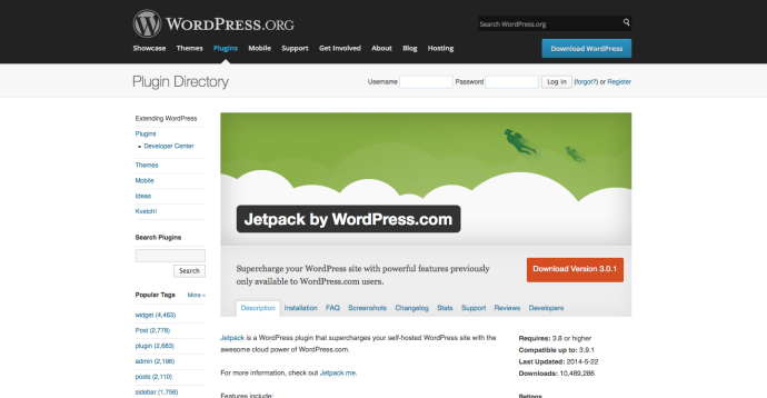 WordPress › Jetpack by WordPress.com « WordPress Plugins