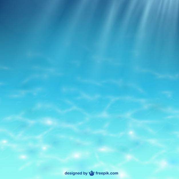 海底に降り注ぐ太陽光イメージ