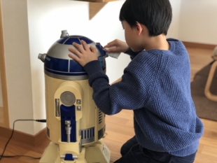 R2ユニットの掃除