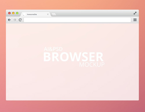 Modern-Browser-PSD-MockUp